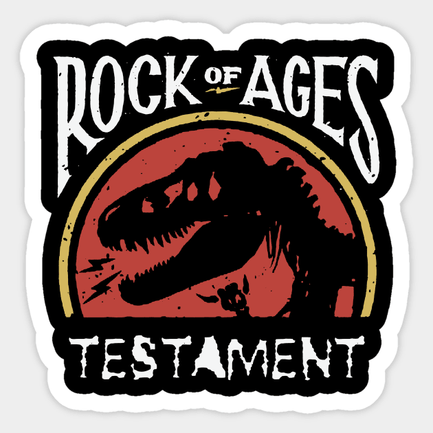 testament rock of ages Sticker by matilda cloud